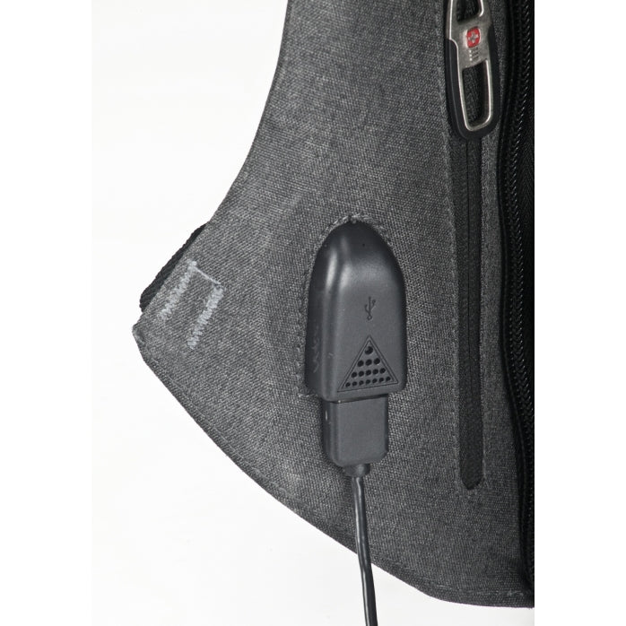 תיק גב עמיד במים נגד גניבות עם USB
