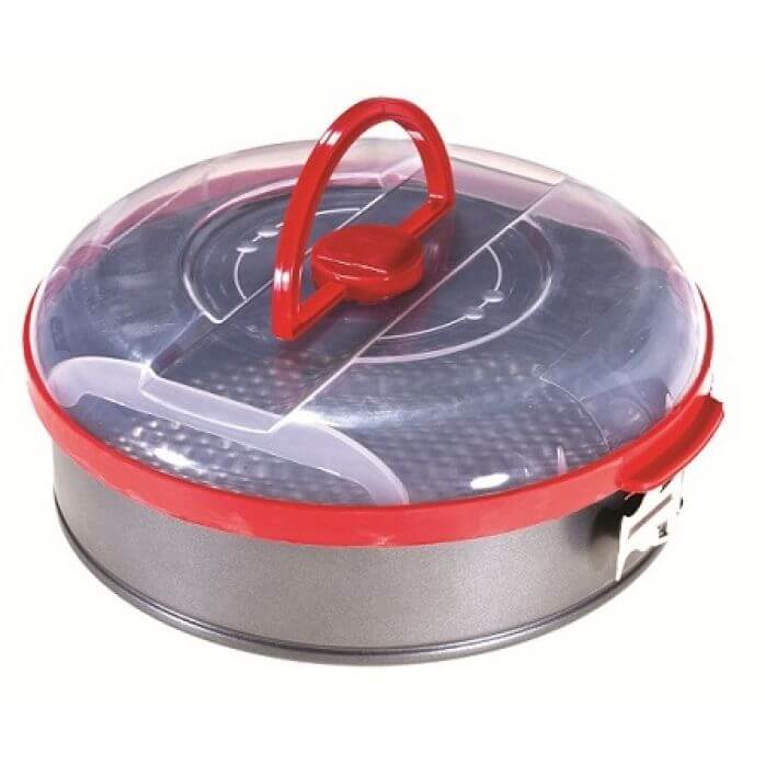 תבנית קפיצית לעוגה עם מכסה
