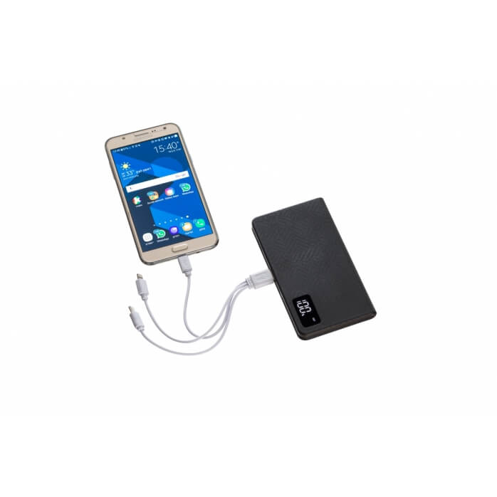מטען נייד 8,000mAh עם מסך דיגיטלי